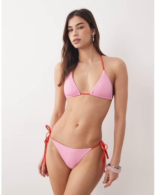 Dippin' Daisy's Brown Dippin Daisys Tie Side Bikini Bottom