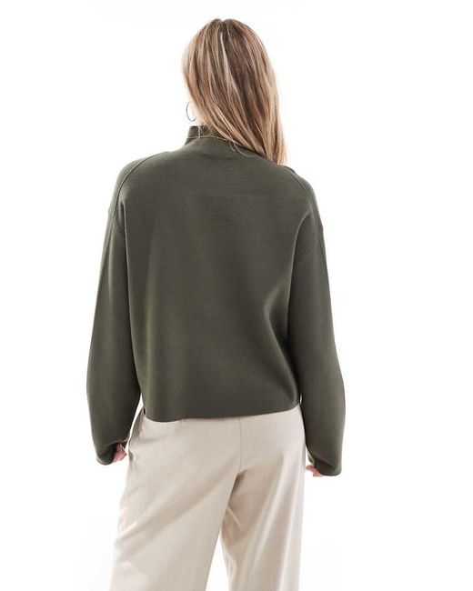 & Other Stories Gebreide Sweater Met Col in het Gray