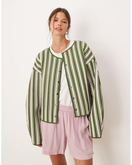 ASOS Natural – steppjacke