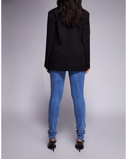 GOOD AMERICAN Blue Always Fits Good Legs Skinny Jeans