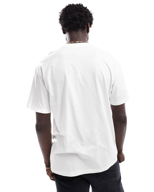 Nike White – es t-shirt mit logo