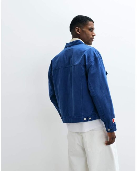 Levi's Blue France Denim Trucker Jacket for men