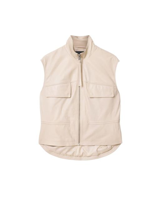 Chaleco Flor De AllSaints de color Natural