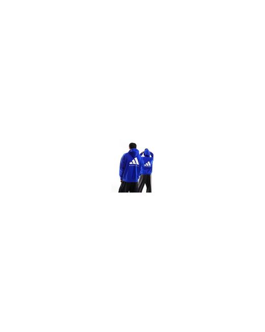 Sudadera azul con capucha Adidas Originals de color Black