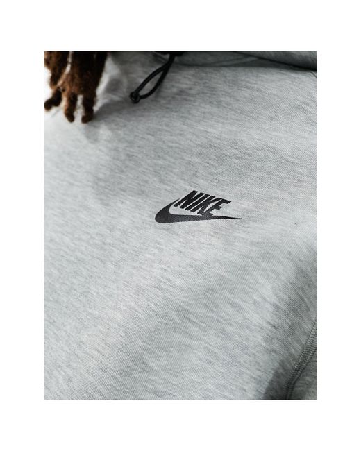 Nike Gray Tech Hoodie for men
