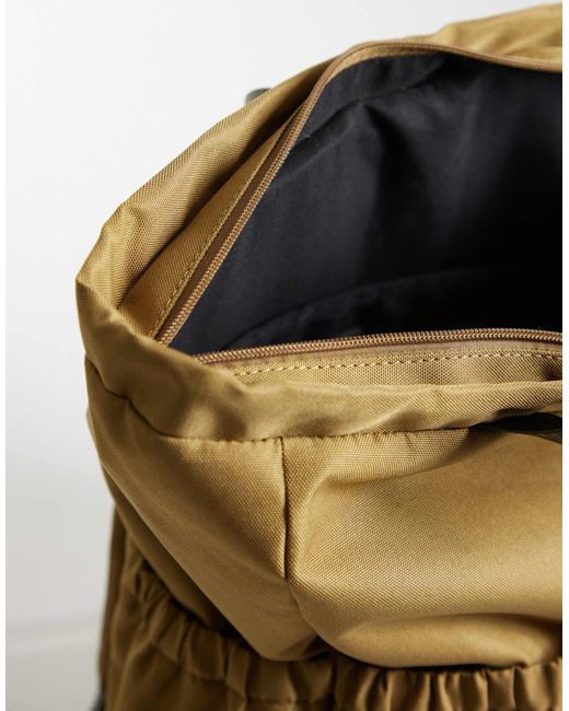 ASOS Metallic Canvas Backpack for men