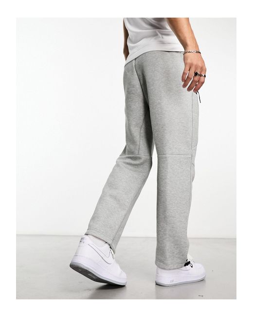 Nike Tech Fleece Loose Fit joggers With toggle in Gray for Men