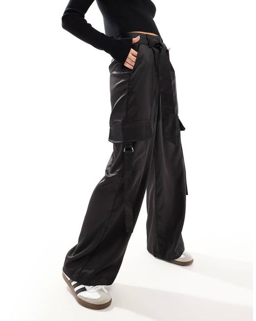 HERA Black Tailored Cargo Trouser