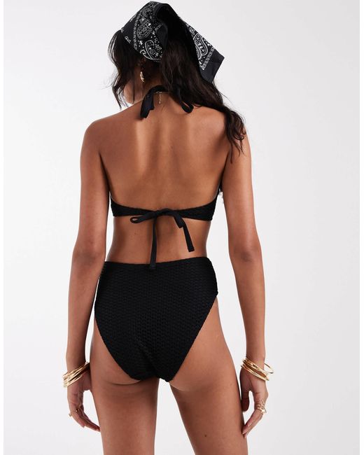 Bas Lindex en coloris Black