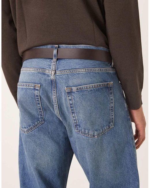 Calvin Klein Brown Calvin Klein Buckle Belt for men