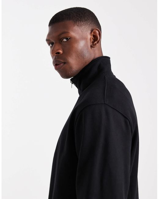Jack & Jones – oversize-sweatshirt in Black für Herren