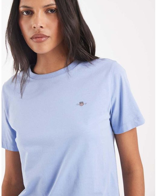Gant Blue Shield Logo T-Shirt