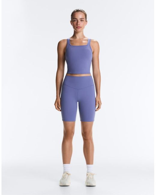 Oysho Blue Evermove 20Cm Short Leggings