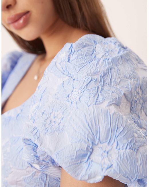 Sister Jane Blue – jacquard-minikleid