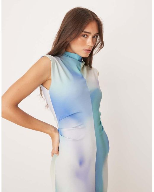 ASOS Blue Midi Dress