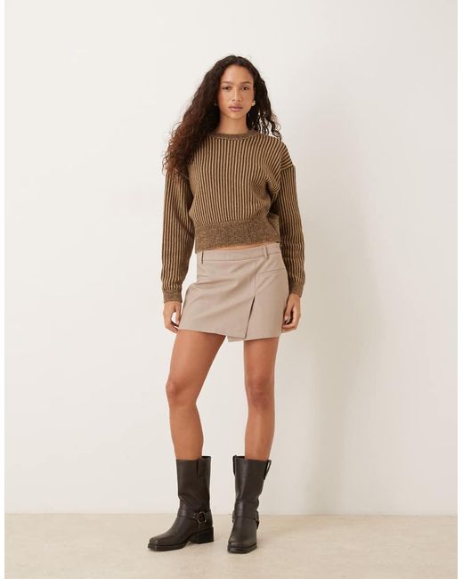 ASOS Brown Knitted Jumper