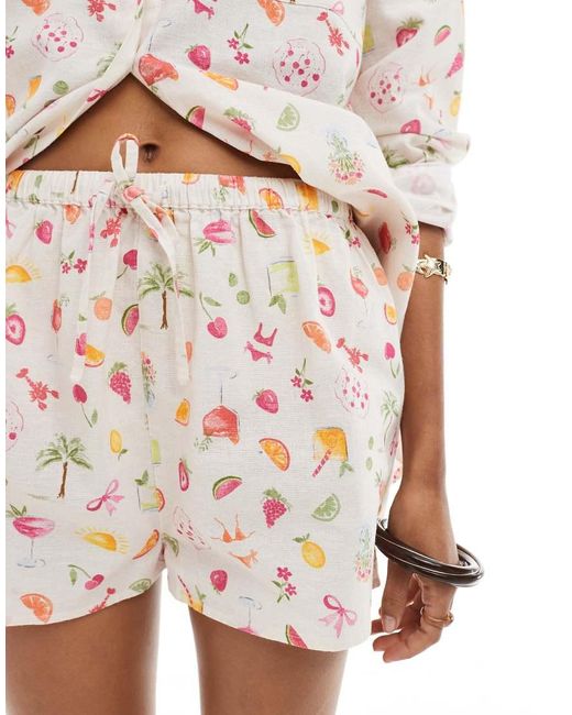 Miss Selfridge White Shorts