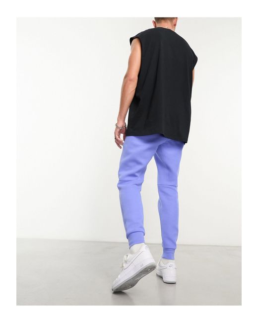 Nike Blue Tech Fleece Pants for men