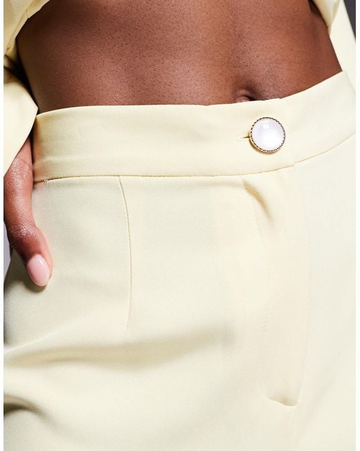 ASOS Blue Co-ord Tailored Suit Trousers