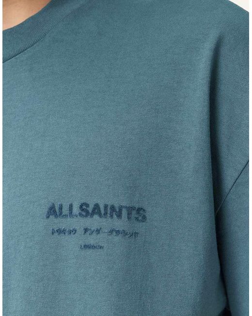Xander AllSaints de hombre de color Blue