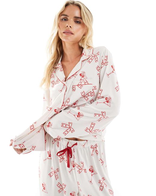 Petite - ensemble Loungeable en coloris White