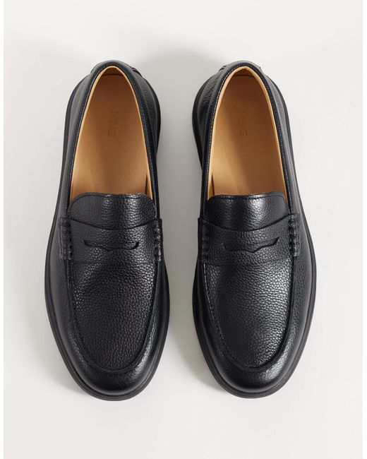 Mango Loafer in Blue für Herren