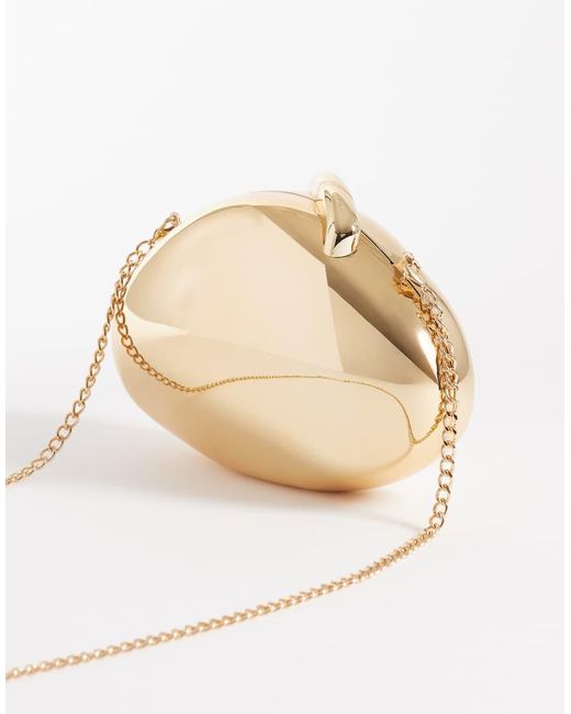Pochette Rigida di River Island in Natural