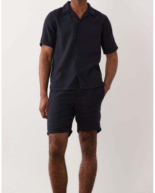 Only & Sons Blue Pull On Shorts Co-ord for men