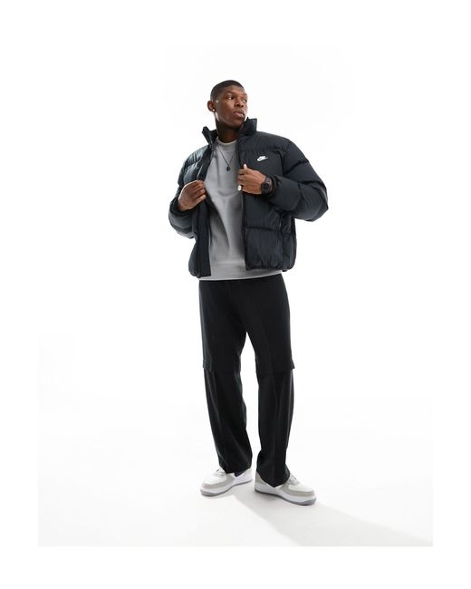 Nike Club Puffer Jacket in Blue for Men | Lyst