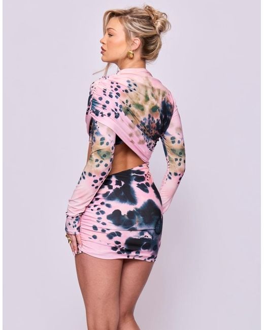 Missy Empire Blue Mini Dress