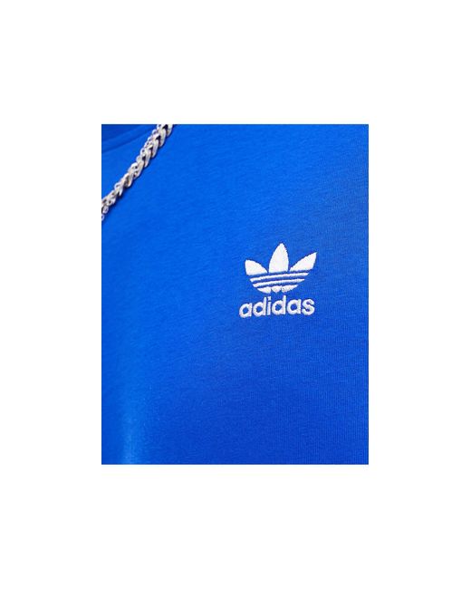 Essentials - t-shirt di Adidas Originals in Blue da Uomo