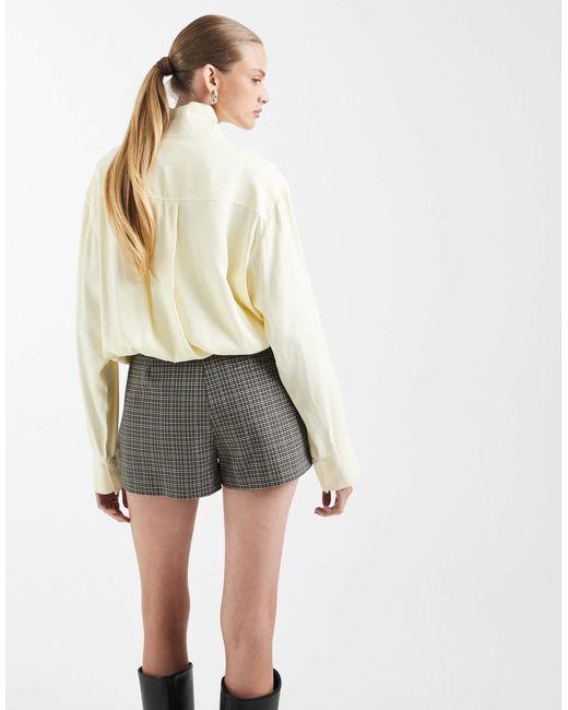 ASOS White Tailored Micro Short