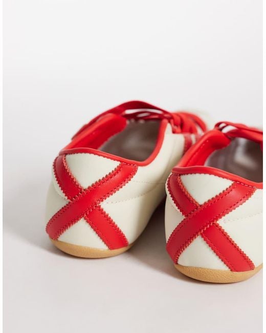 Adidas Originals Red Tokyo Mary Jane Flats