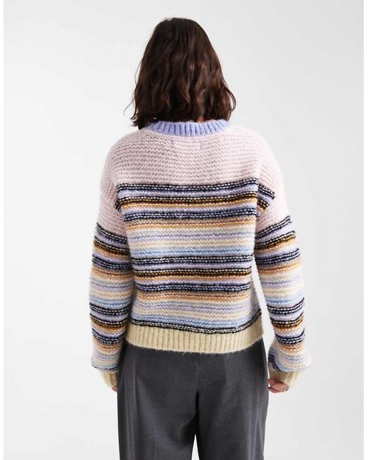 Vero Moda Gray Premium Knitted Jumper