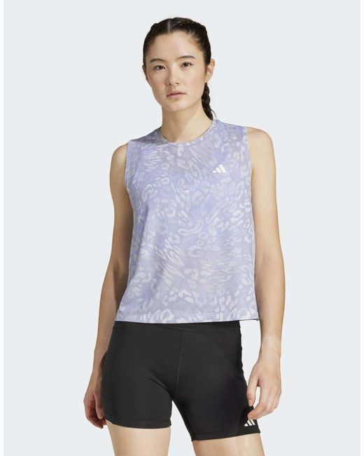 Adidas Originals Blue – own the run climacool – tanktop