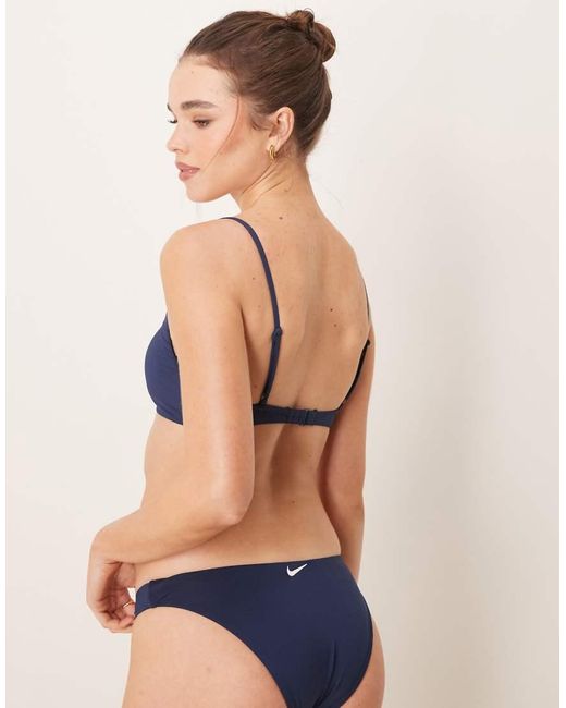Nike Blue Nike Essential Bralette Bikini Set