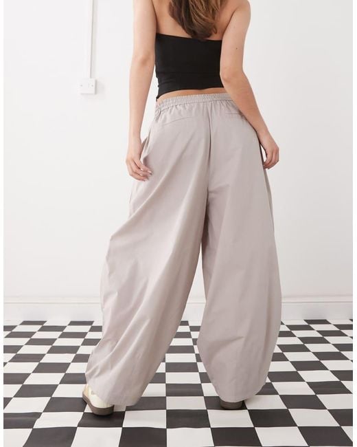 Collusion Broek Met Wijde Pijpen in het Multicolor
