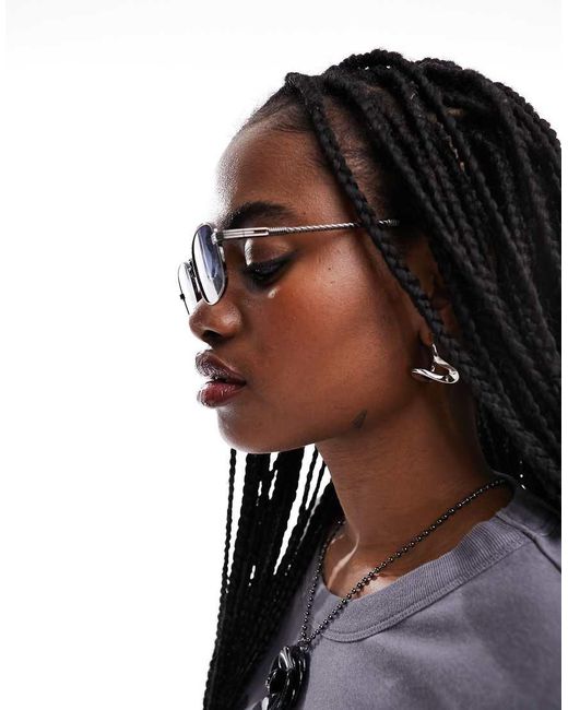 Black wire frame sunglasses 2025