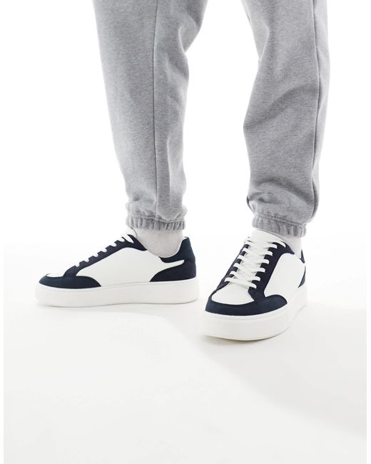 ASOS Metallic Lace-up Sneakers for men