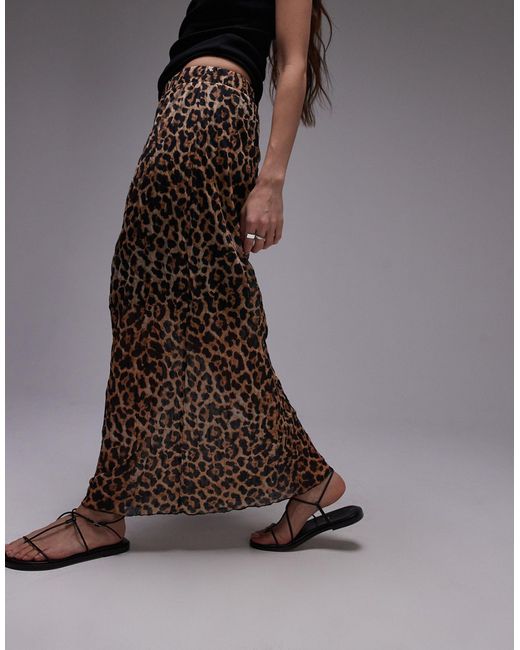 Animal print jersey skirt outlet