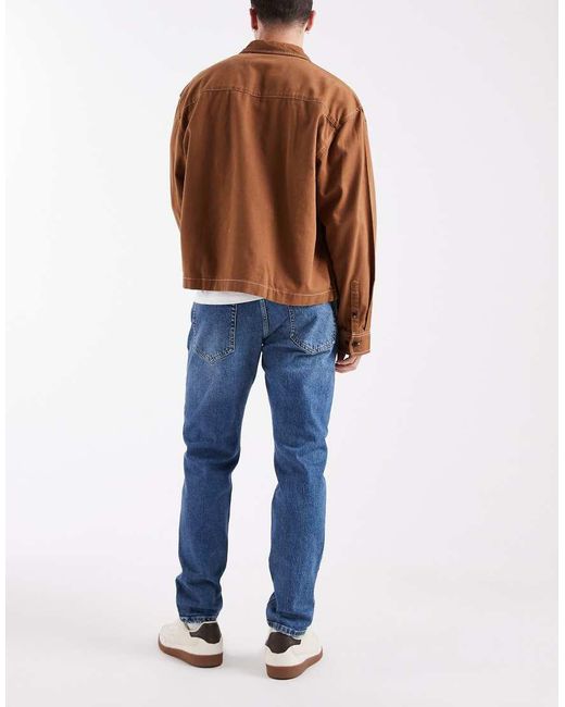 Only & Sons Yoke in het Blue voor heren