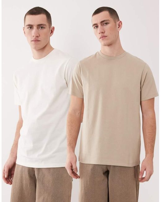 Essentials di ASOS in Natural da Uomo