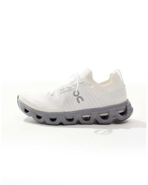 On Shoes White Cloudswift 4 Running Trainers for men