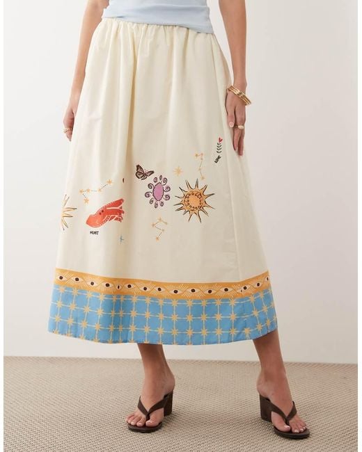 Never Fully Dressed Natural Talia Skirt