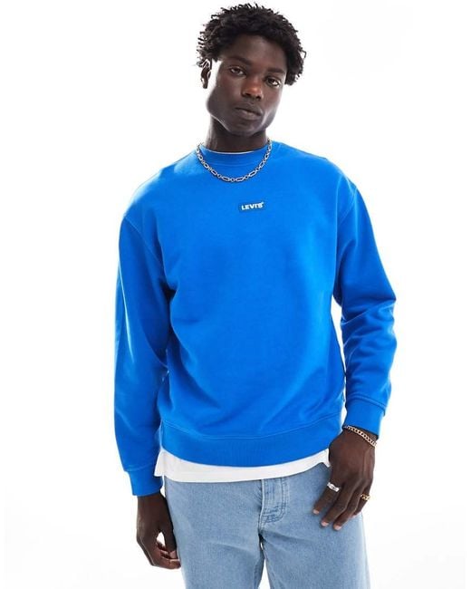 Levis blue sweatshirt deals