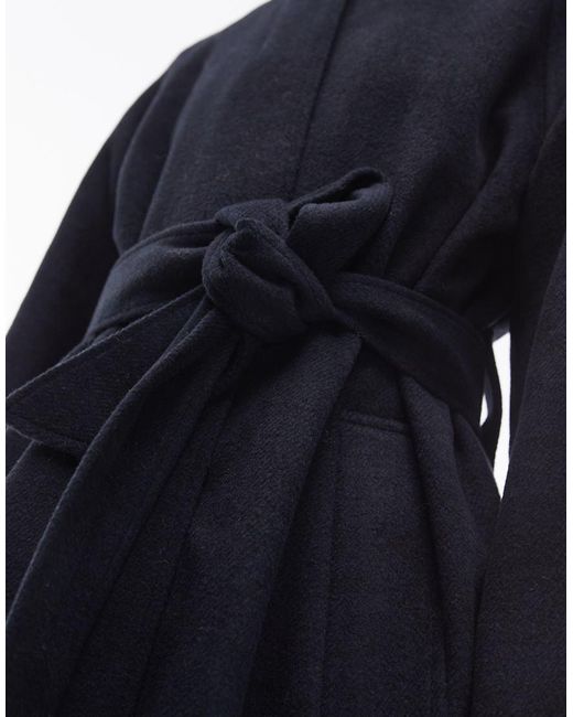 Cappotto di TOPSHOP in Blue