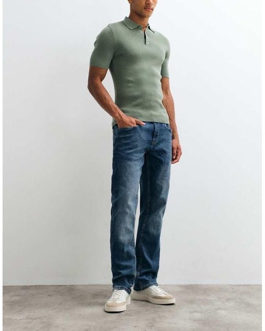 Blend Blue Regular Slim Jeans for men