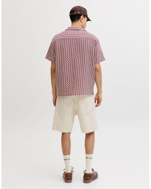 Jack & Jones Natural Loose Fit Shorts for men
