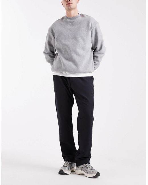 Jack & Jones Gray Drawstring Trousers for men