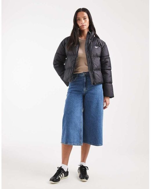 Adidas Originals Gray Short Padded Jacket